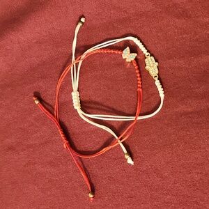 Pair of Adjustable Bracelettes